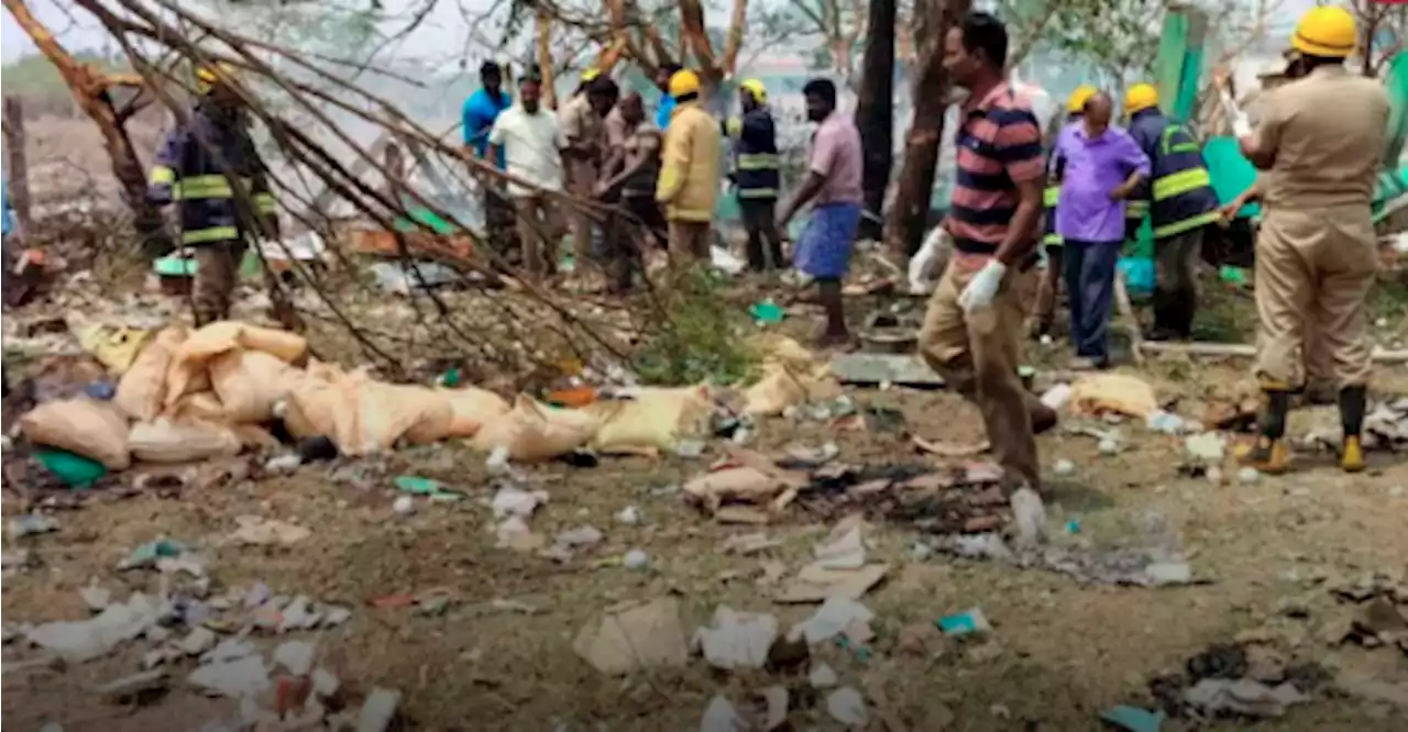 8 killed, 16 injured in firecracker factory blast in Tamil Nadu