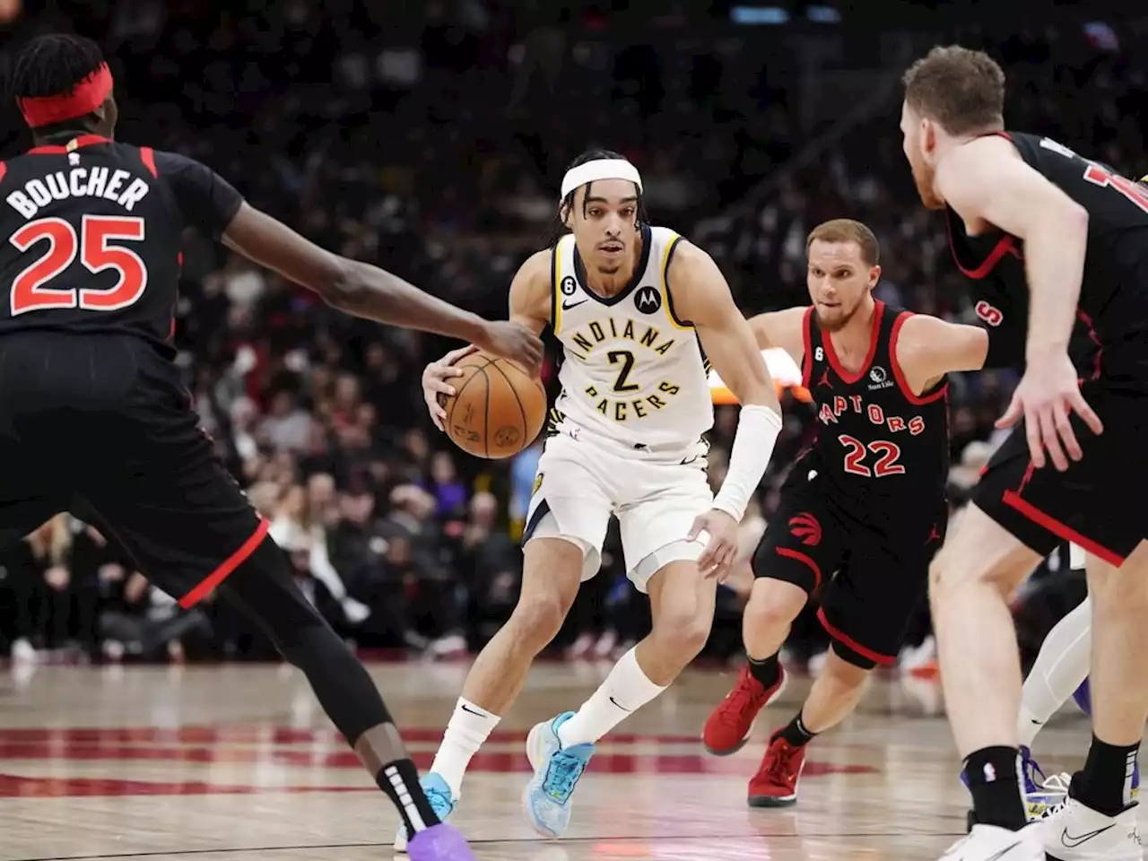 Canada's Nembhard posts double-double as Pacers top Raptors