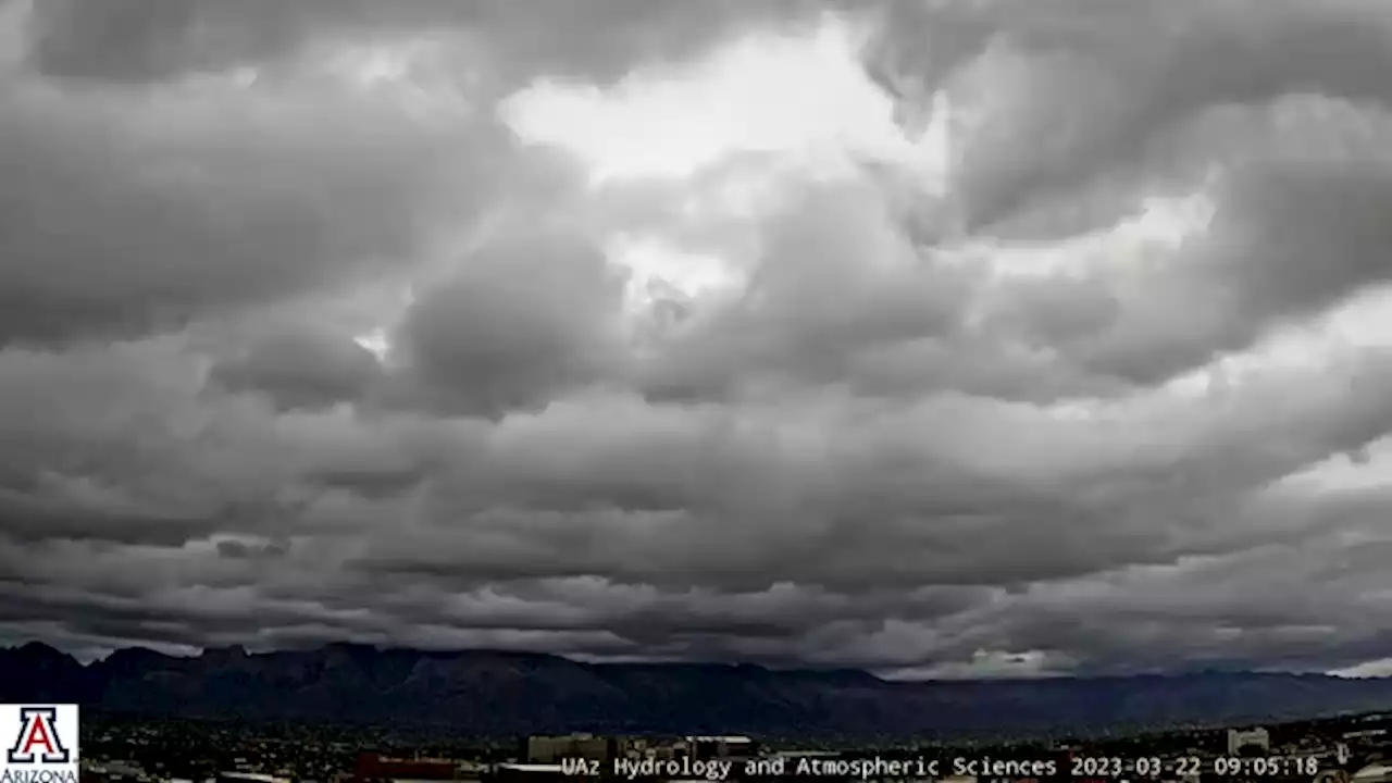 Watch today's storm roll into Tucson