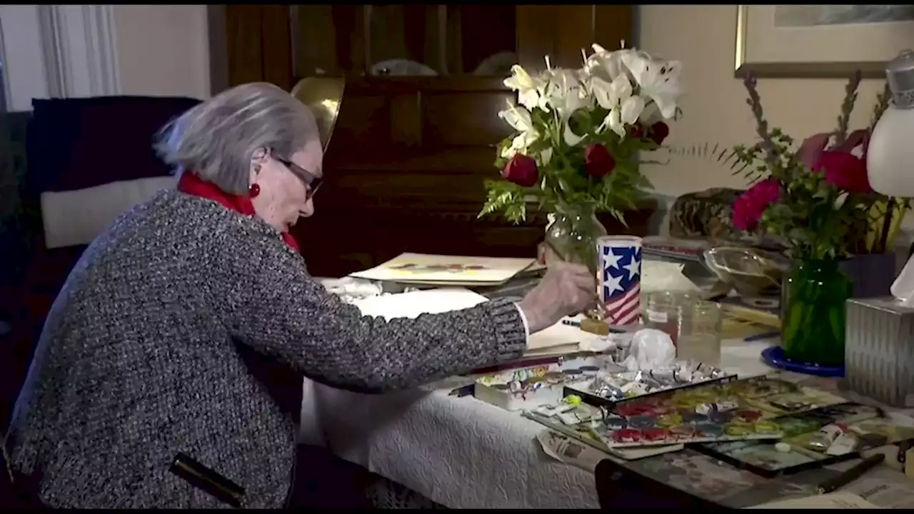 At 100, Artist Kay Smith Documents American History in Watercolor Paintings