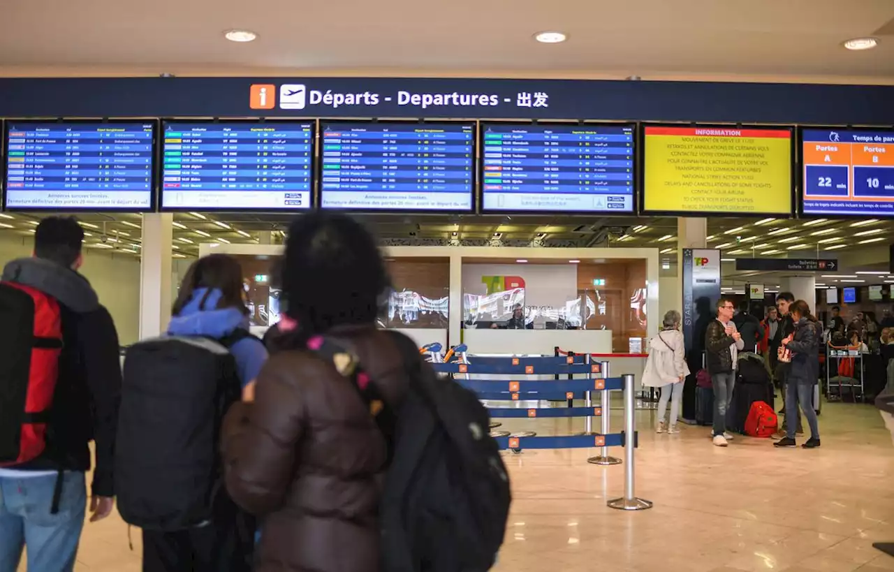 Annulation d’un tiers des vols à Orly dimanche, en raison de la grève