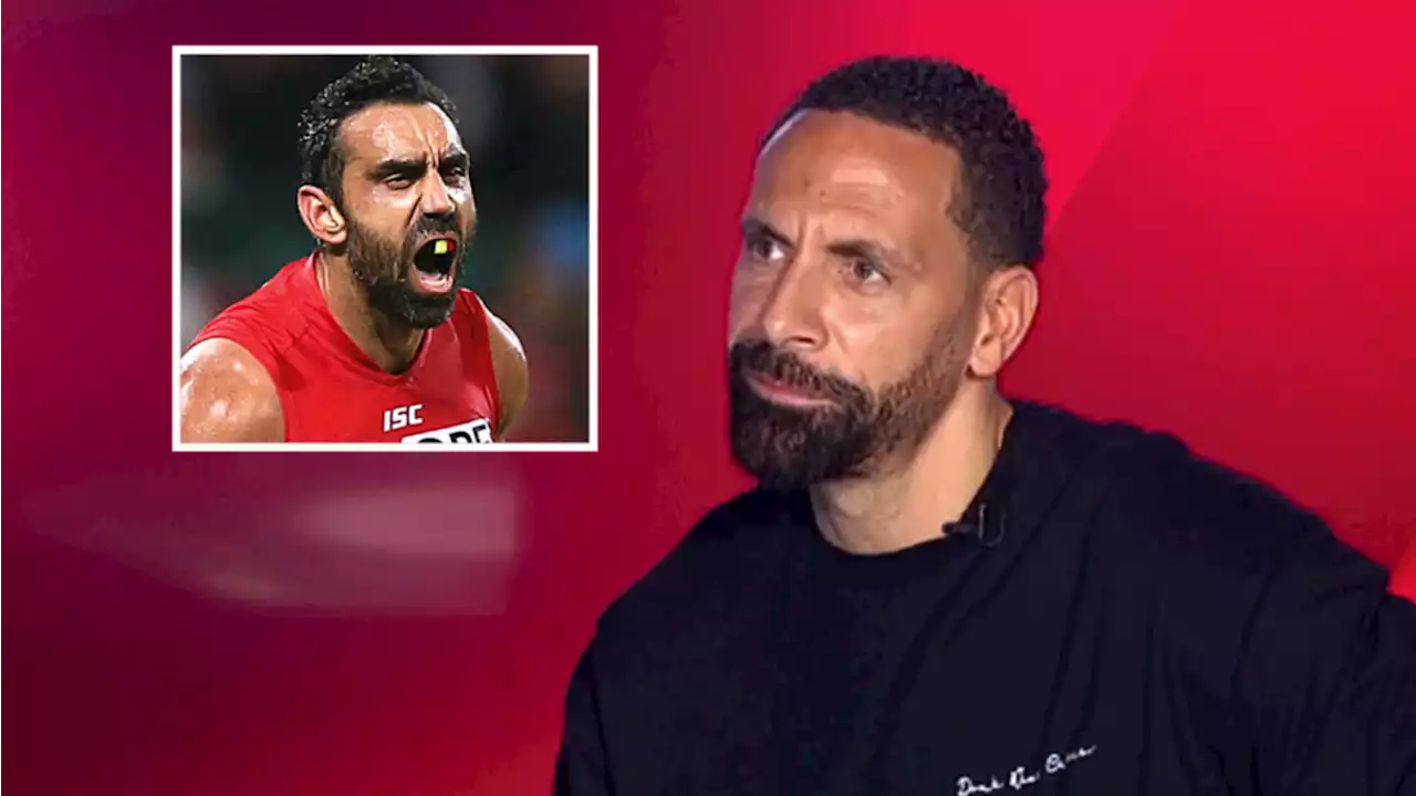 England legend facing off against Adam Goodes in footy showdown