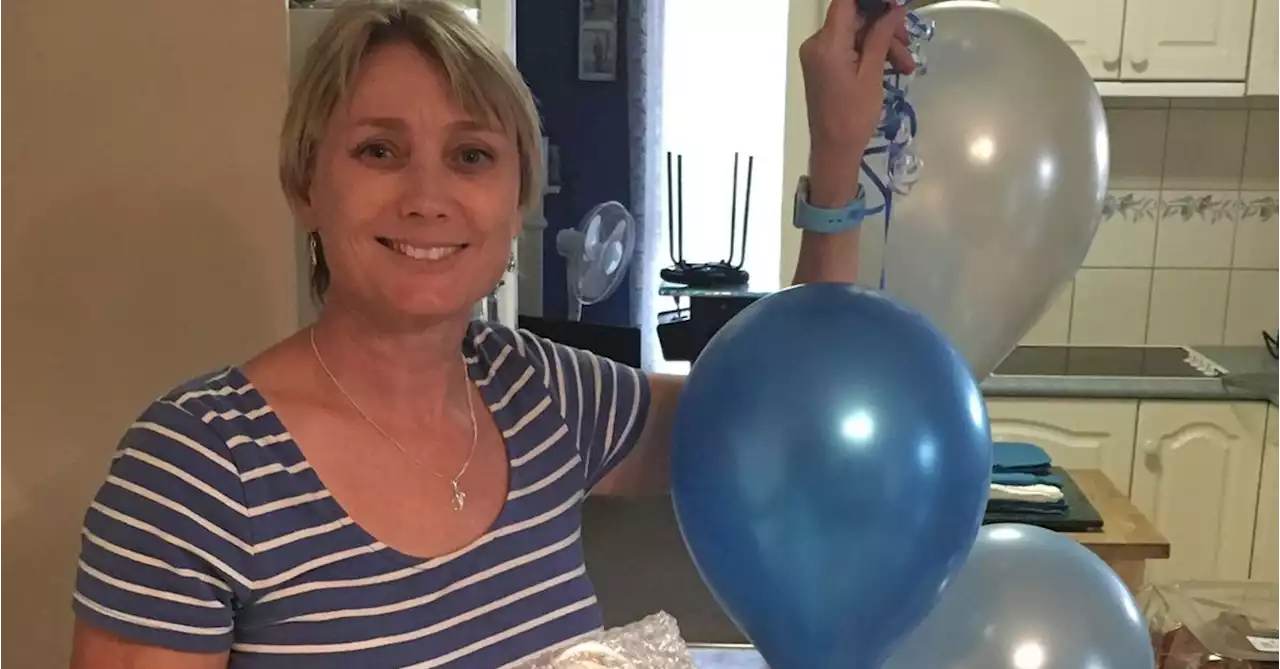 It arrived in the mail after Paula's 50th birthday - and saved her life