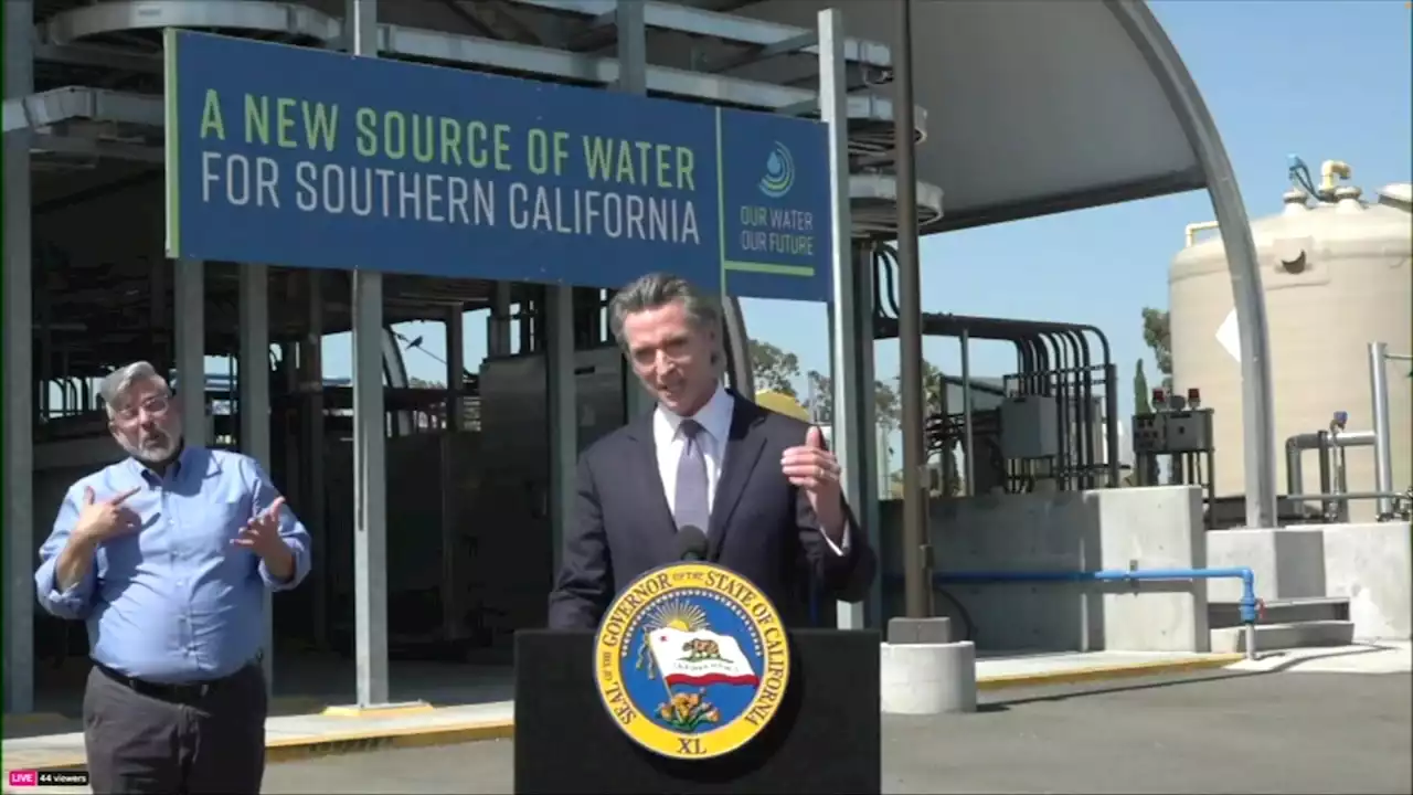 Governor Gavin Newsom to address current state of California drought