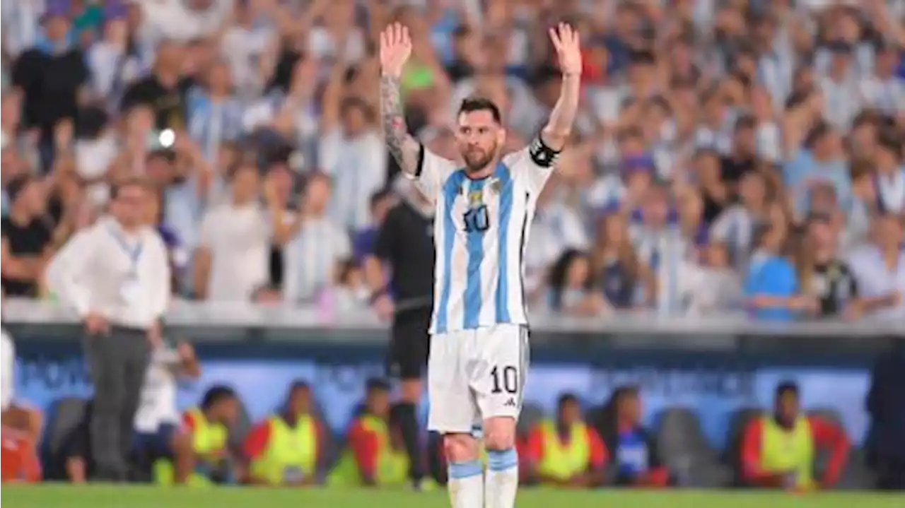 Messi: “Tengo una felicidad inmensa de ver a todo el pueblo argentino disfrutando'