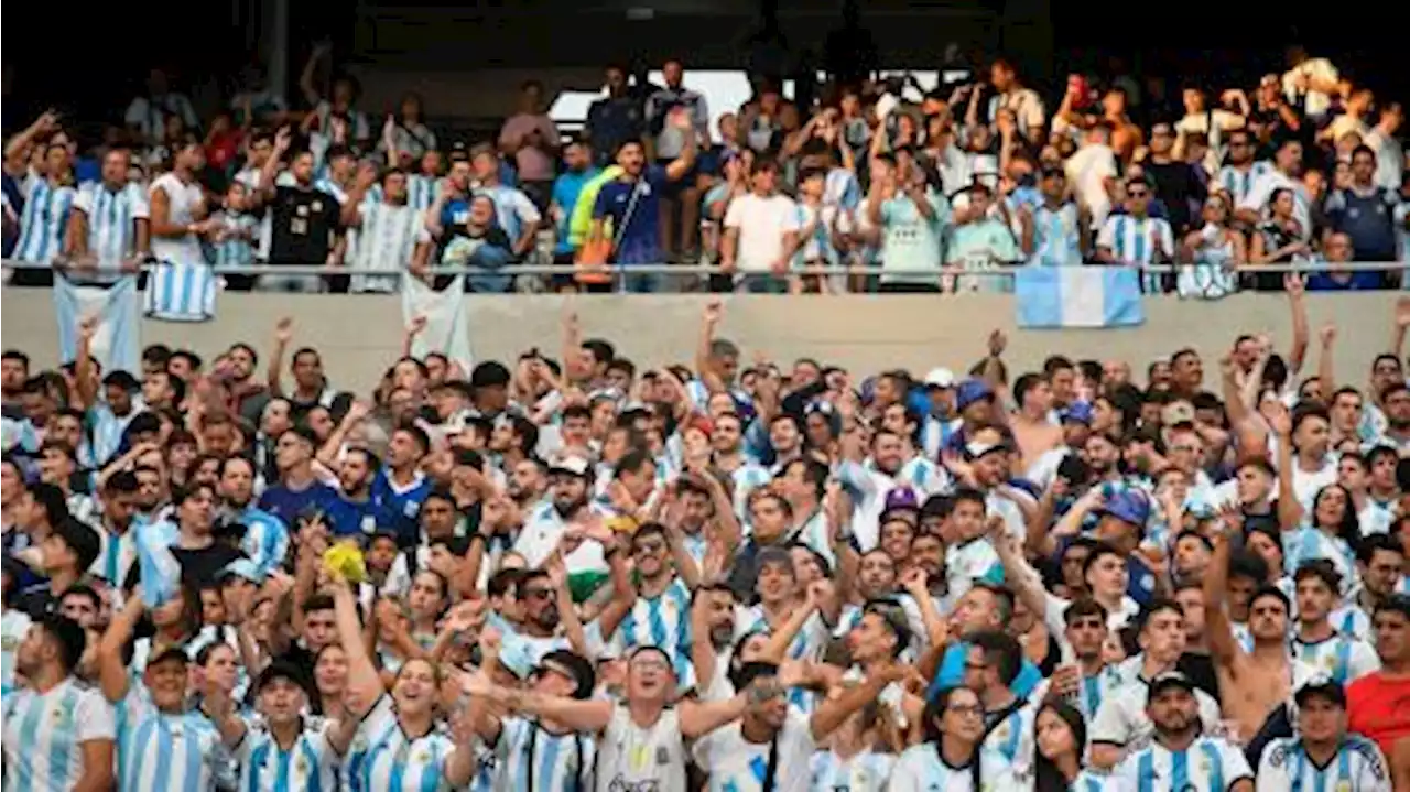 'Muchachos', el hit del campeón del Mundo se hizo sentir en el Monumental