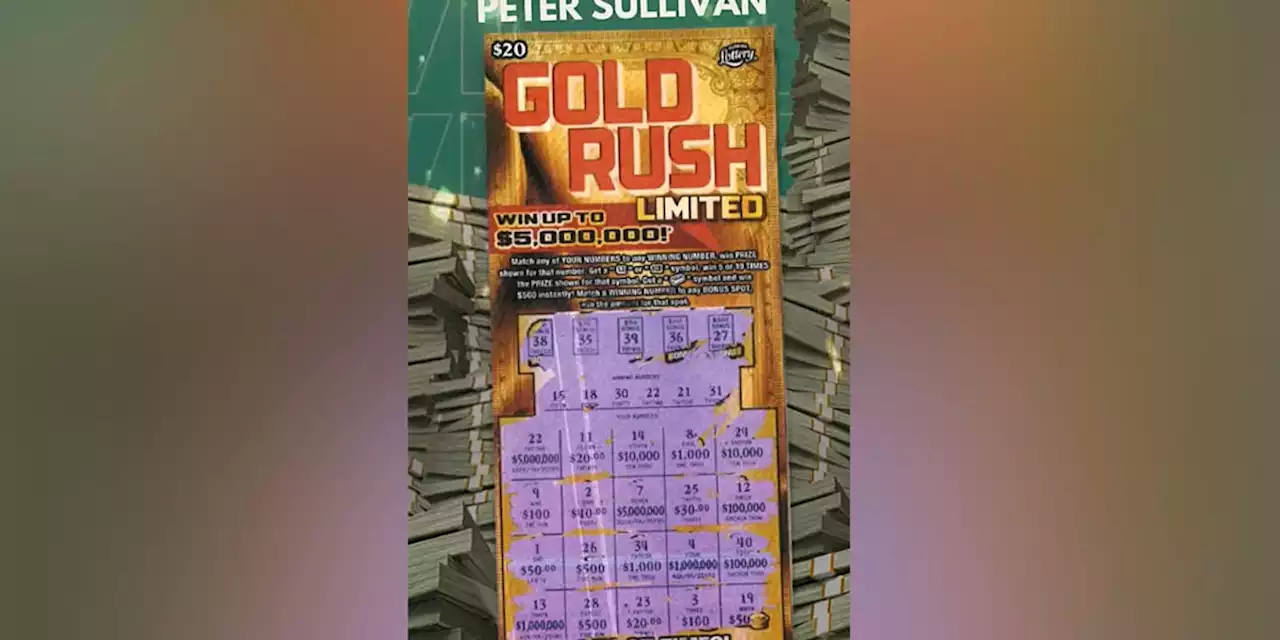 Man turns stop at grocery store into $5 million lottery jackpot