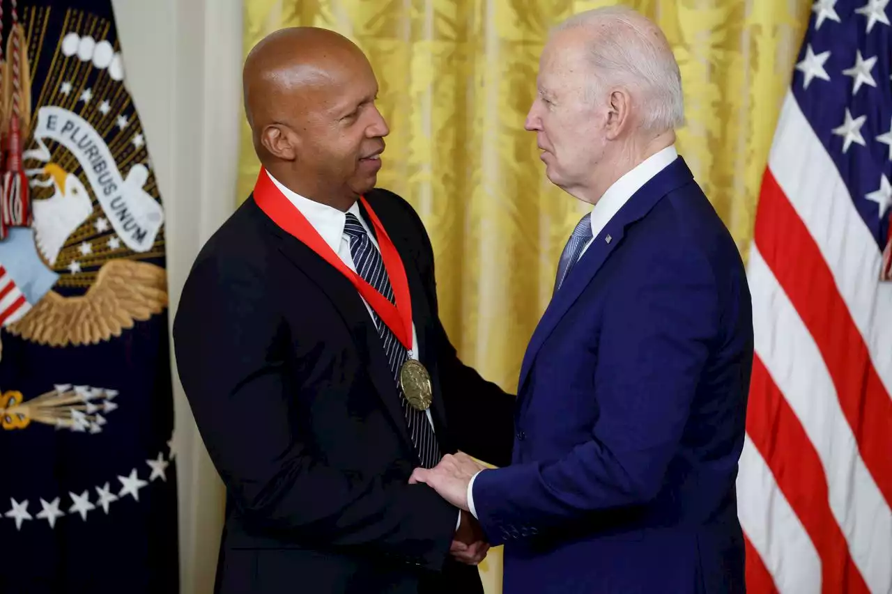 Biden honors ‘important civil rights leader’ Bryan Stevenson with National Humanities Medal