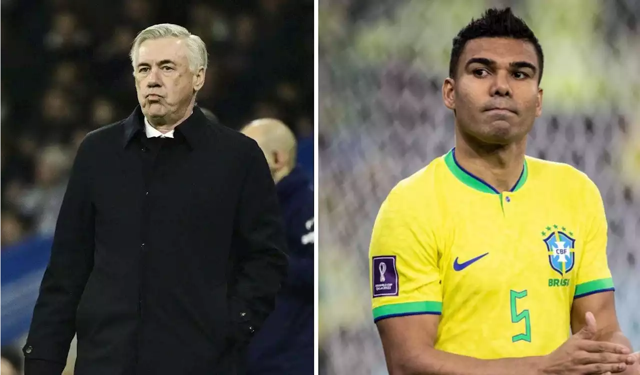 Casemiro no soportó el 'chistecito', aterrizó a Ancelotti y pidió respeto al Real Madrid