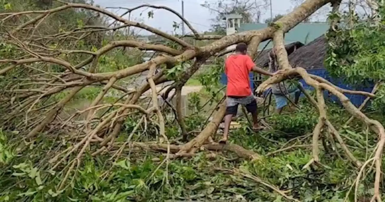 After twin cyclones leave thousands homeless, Vanuatu takes climate plea to world stage