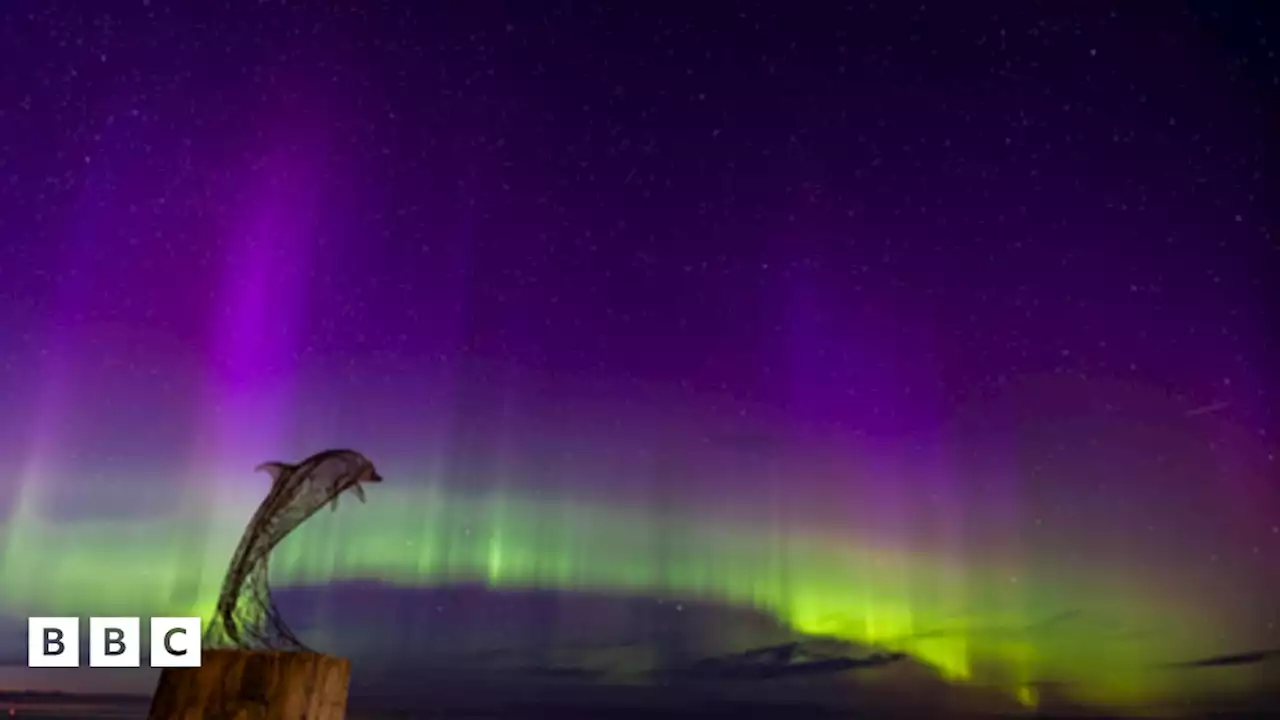 Northern lights dazzle in parts of UK overnight