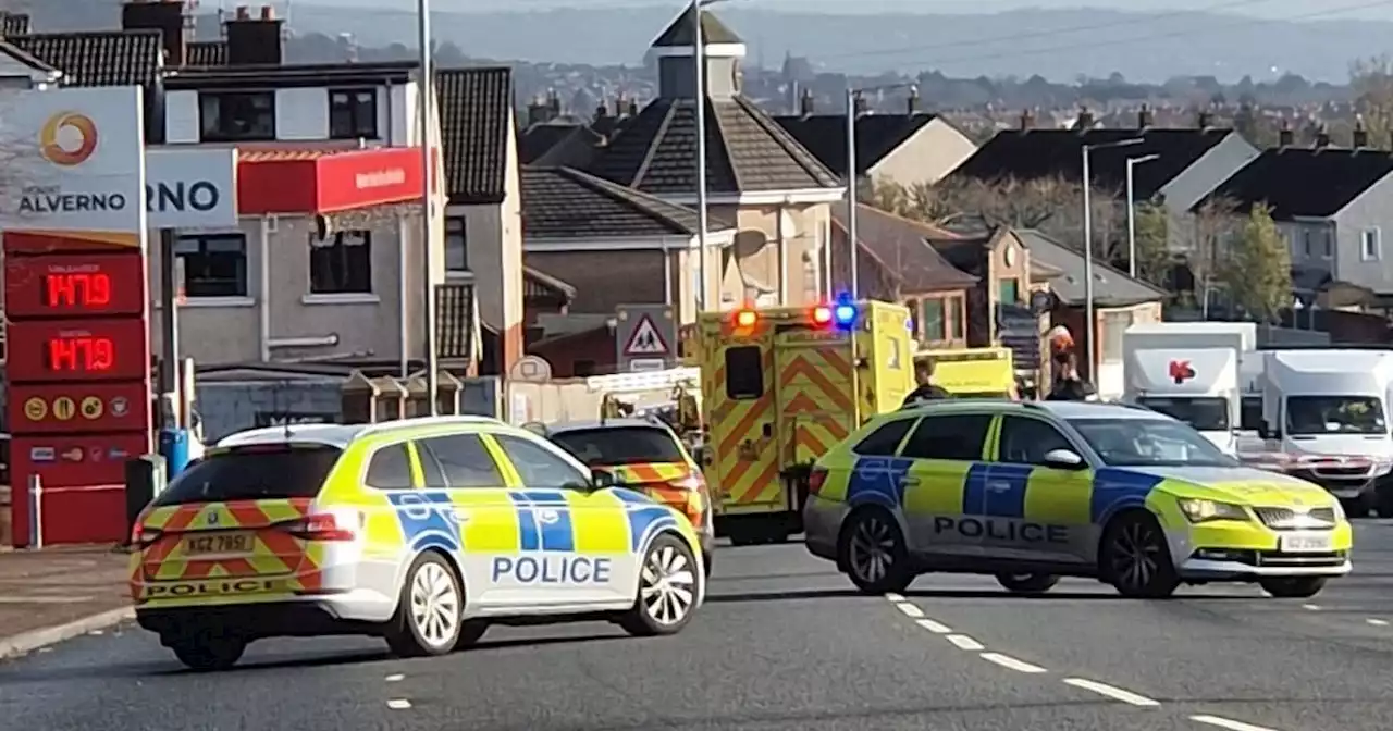 Belfast road closed after crash - LIVE updates