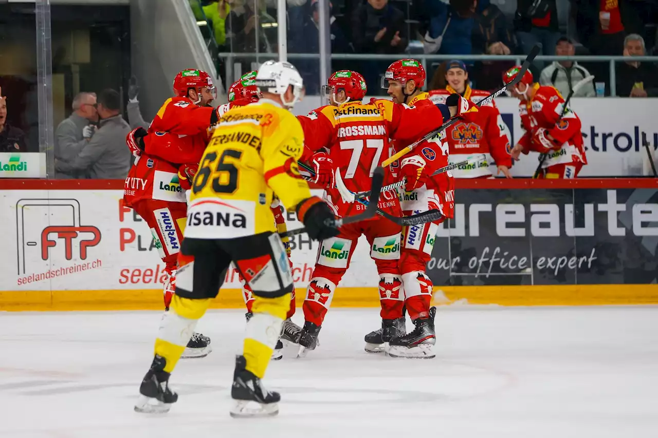 Live-Ticker Biel – Bern – Bieler Blitzstart: Nach nur 34 Sekunden steht es 1:0