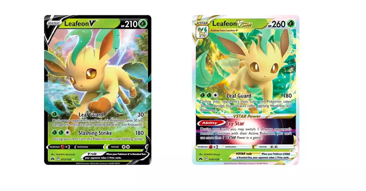 The Cards Of Pokémon TCG: Crown Zenith Part 1: Leafeon VSTAR