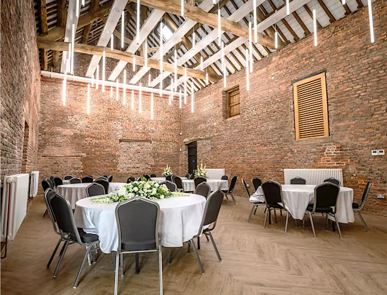 The Barn at Worden Hall opens ready for weddings and parties