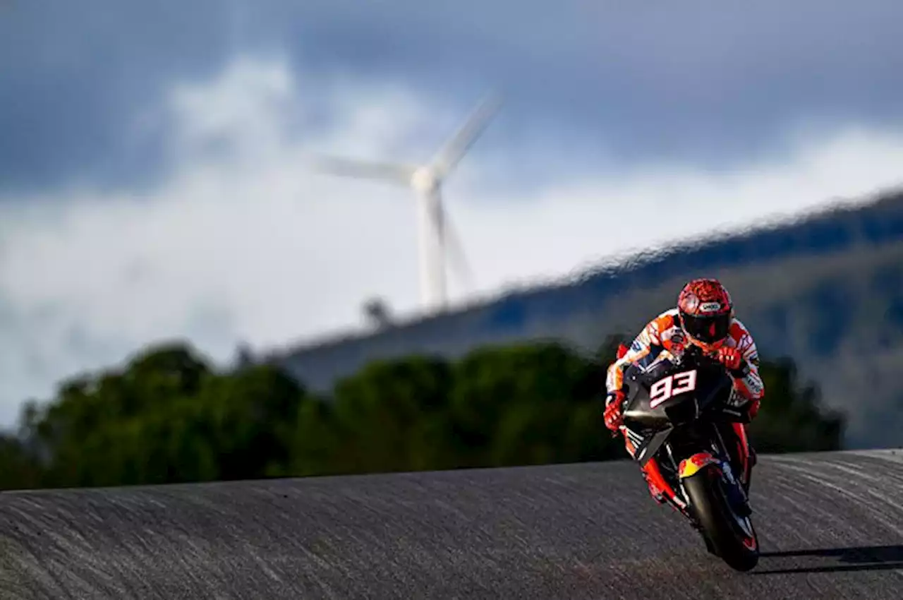 MotoGP Portugal 2023 - Belum Apa-apa Marc Marquez Ragu Kejar Francesco Bagnaia - Bolasport.com