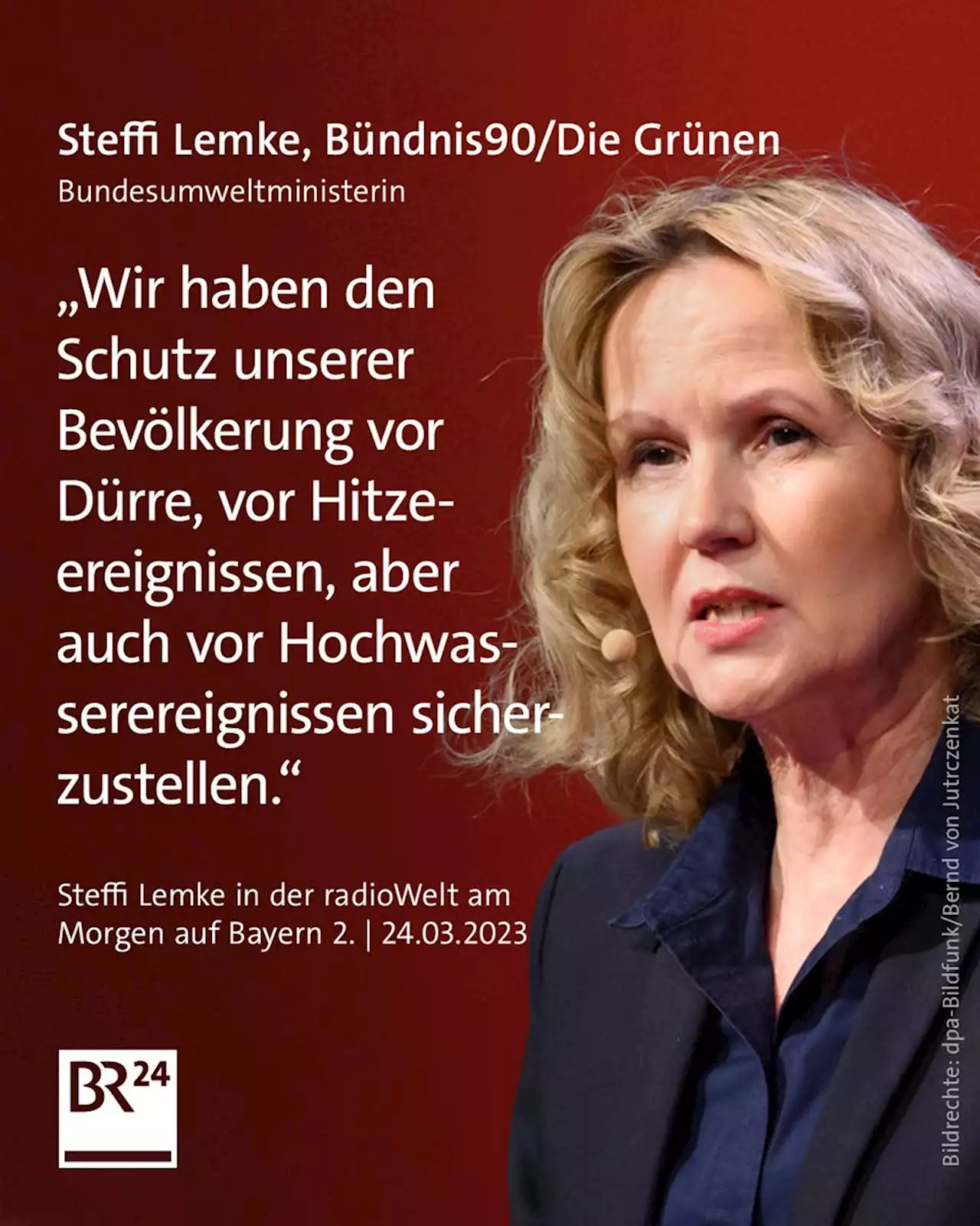 Steffi Lemke: 'Brauchen internationales Wassermanagement'