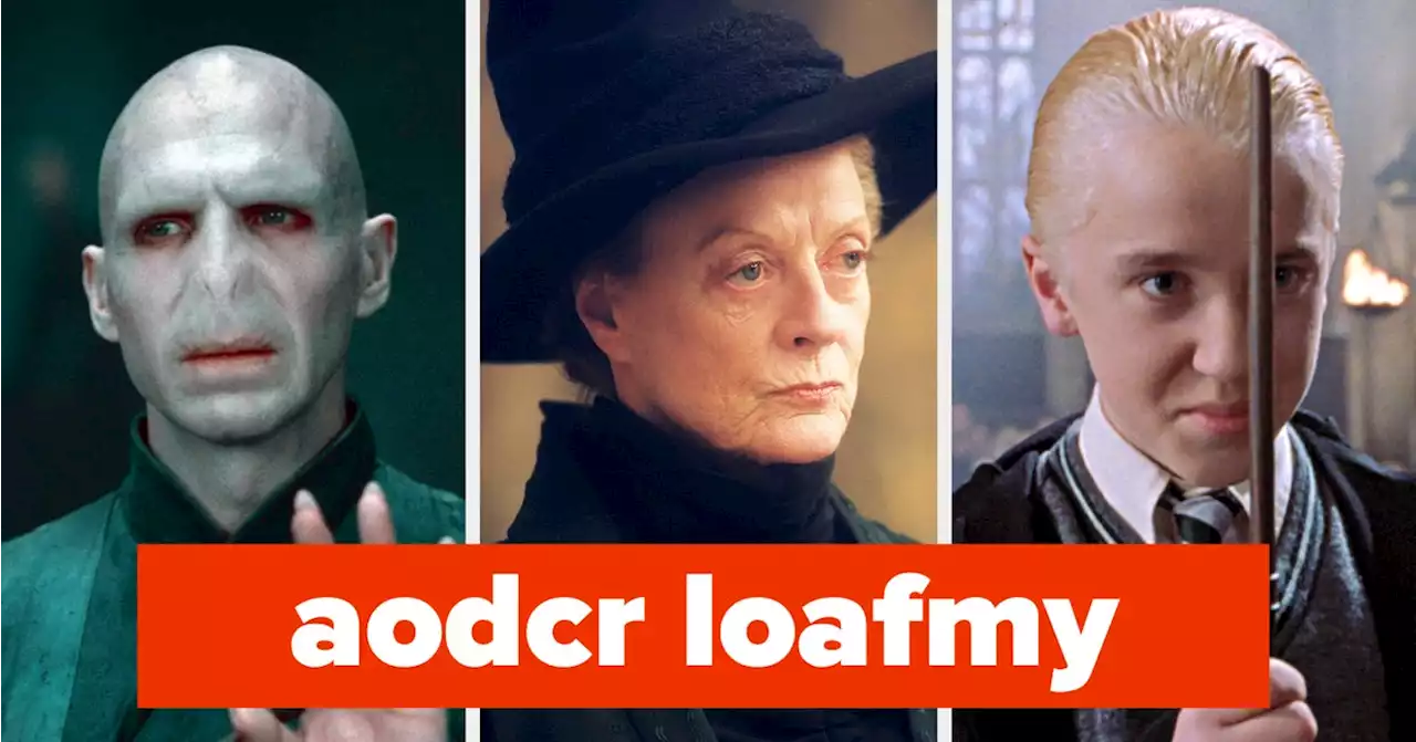 If You Can Unscramble These Harry Potter Names, You've Got A Higher IQ Than Hermione