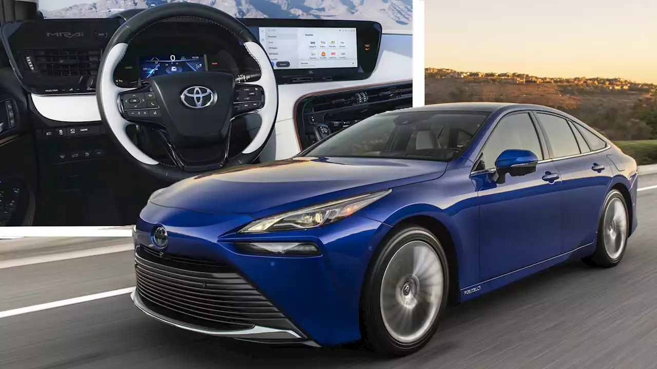 2023 Toyota Mirai Gains New Infotainment System, Remains California Exclusive | Carscoops