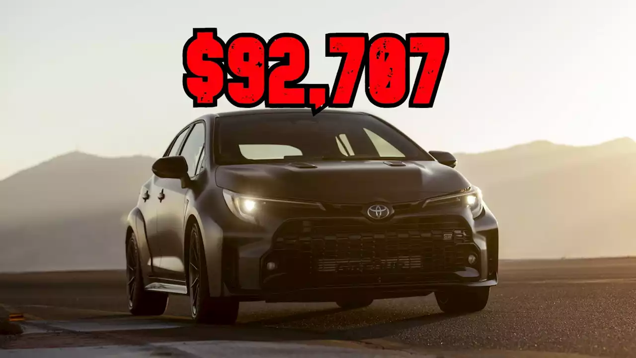 The $100,000 Toyota GR Corolla Is Upon Us After Texas Dealer's Insane Markup | Carscoops