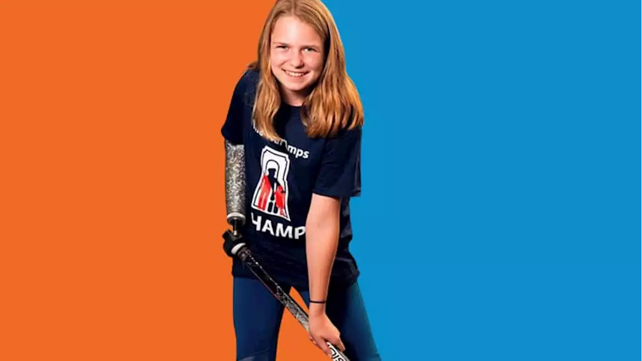 PROFILE — Alberta teen with limb difference is soaring in ringette | CBC Kids News