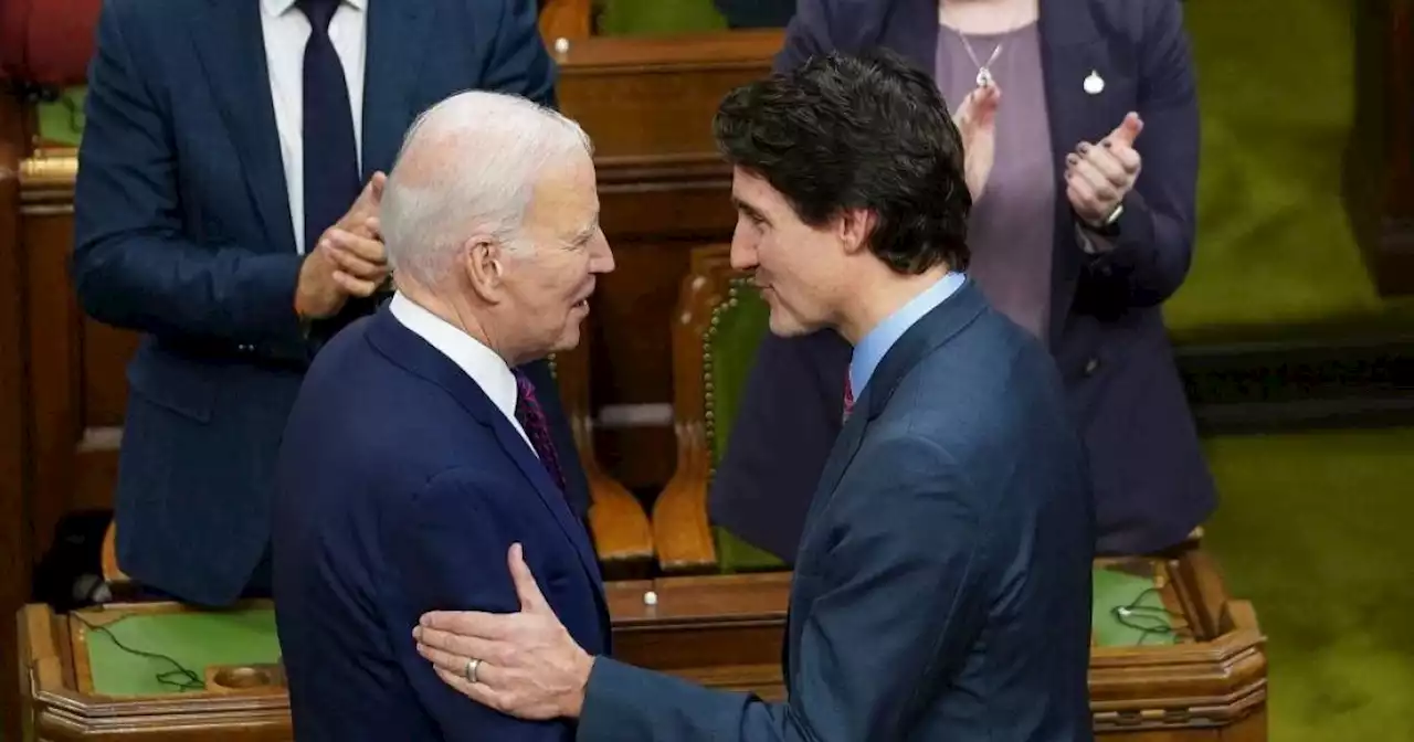 Watch Live: Biden and Trudeau hold press conference after meeting in Canada