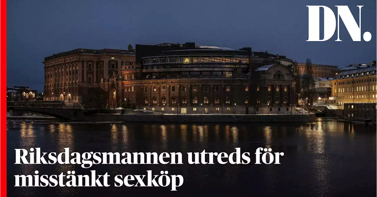 Riksdagsmannen utreds för misstänkt sexköp