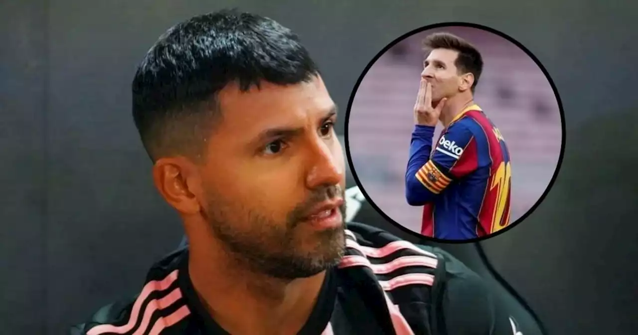 Bomba de Agüero sobre la vuelta de Messi a Barcelona: 'Un 50%'