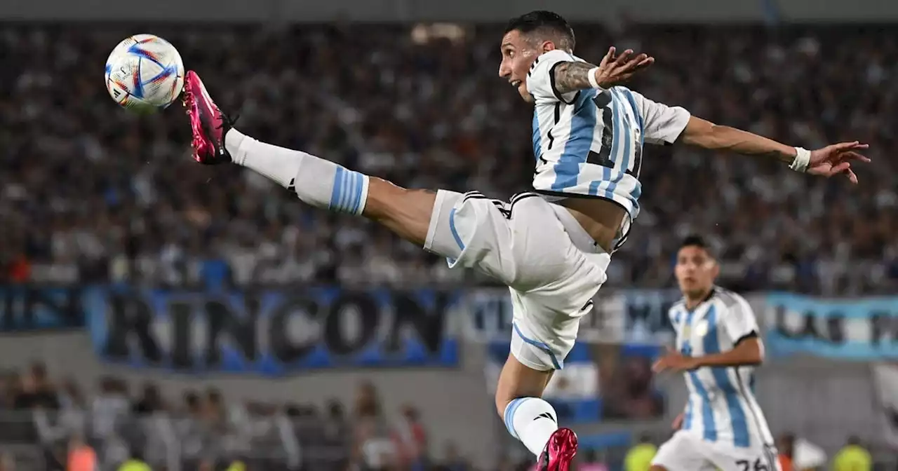 Di María, en el top de los ovacionados y con el micrófono en los festejos