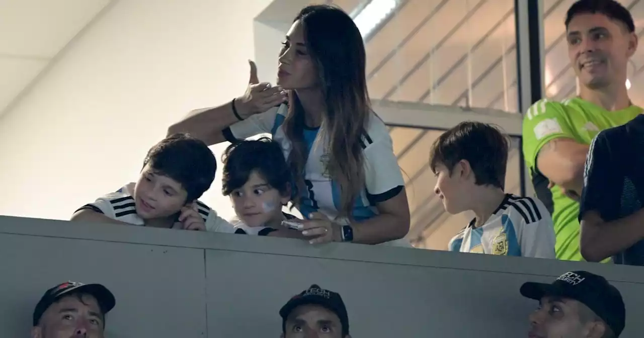 Toda la familia de Messi, presente en el Monumental