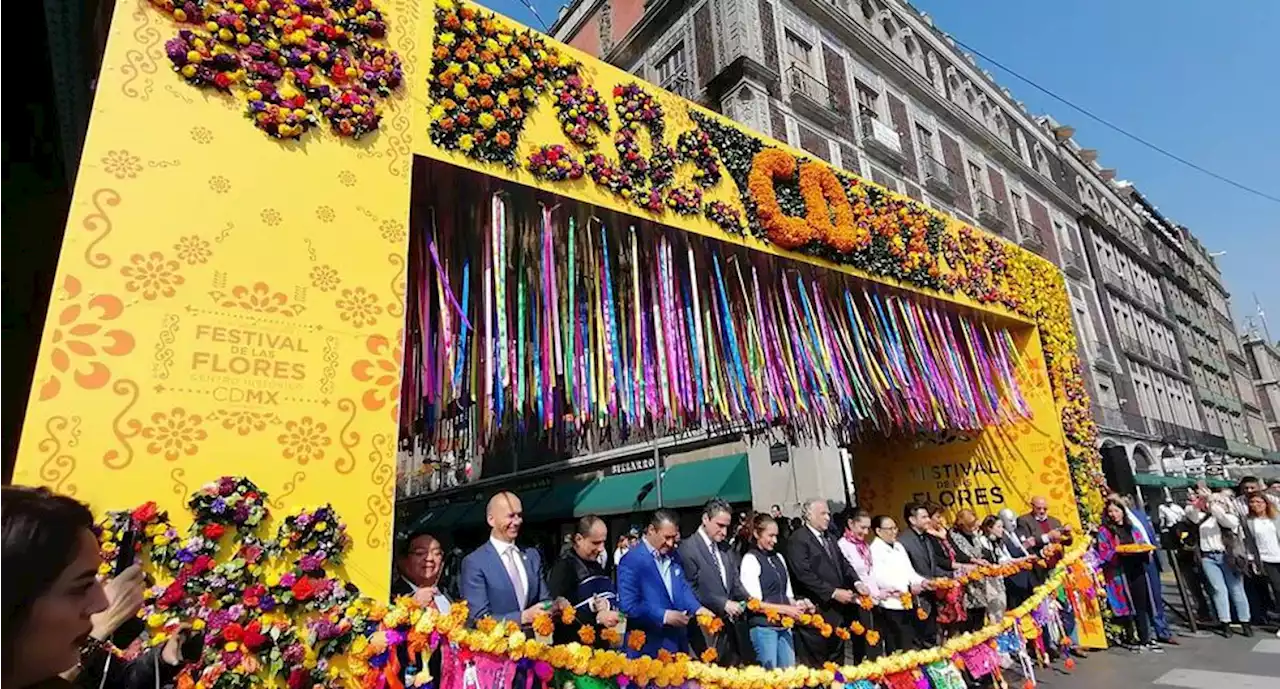 Cuándo es el Festival de Flores en el Centro Histórico de la CDMX