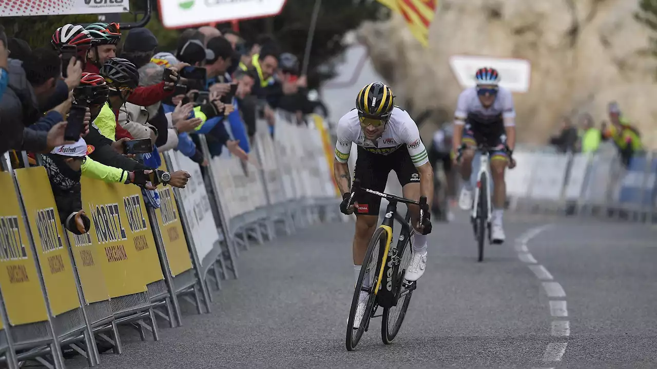 Katalonien-Rundfahrt: Primoz Roglic gewinnt 5. Etappe und hält Remco Evenepoel bei Bergankunft in Schach