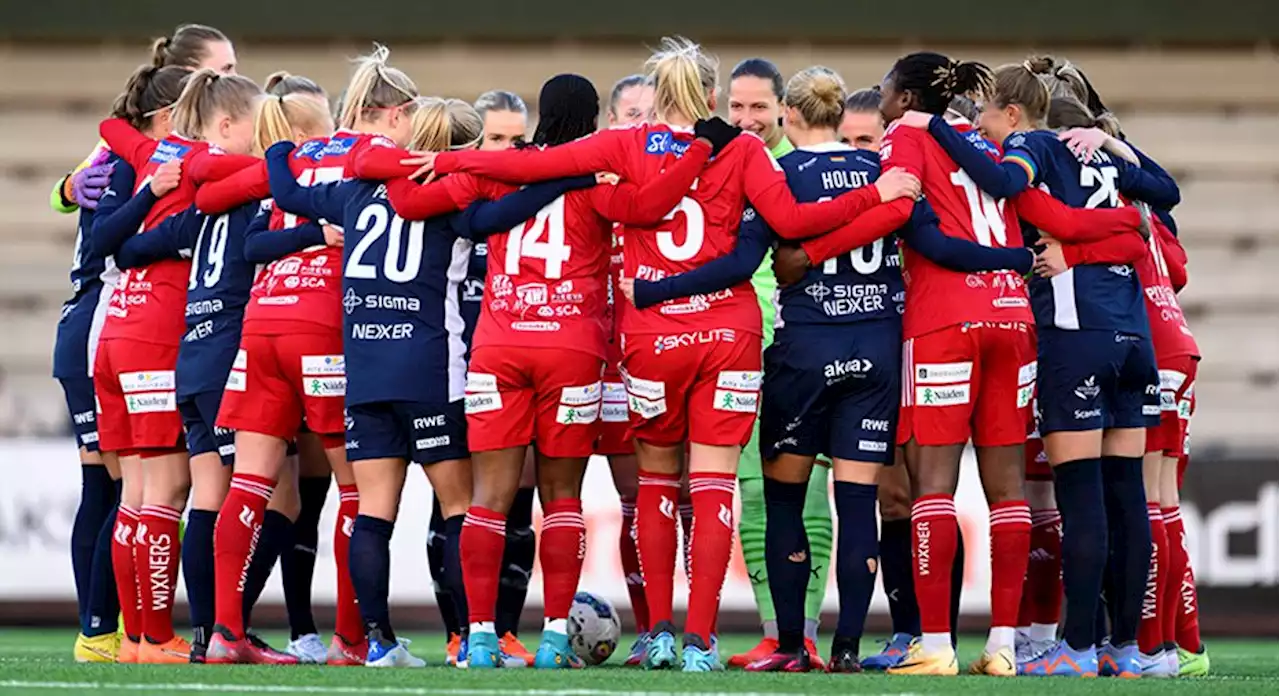 Rosengård och Piteå med gemensam markering - inledde damallsvenskan utan kollektivavtal