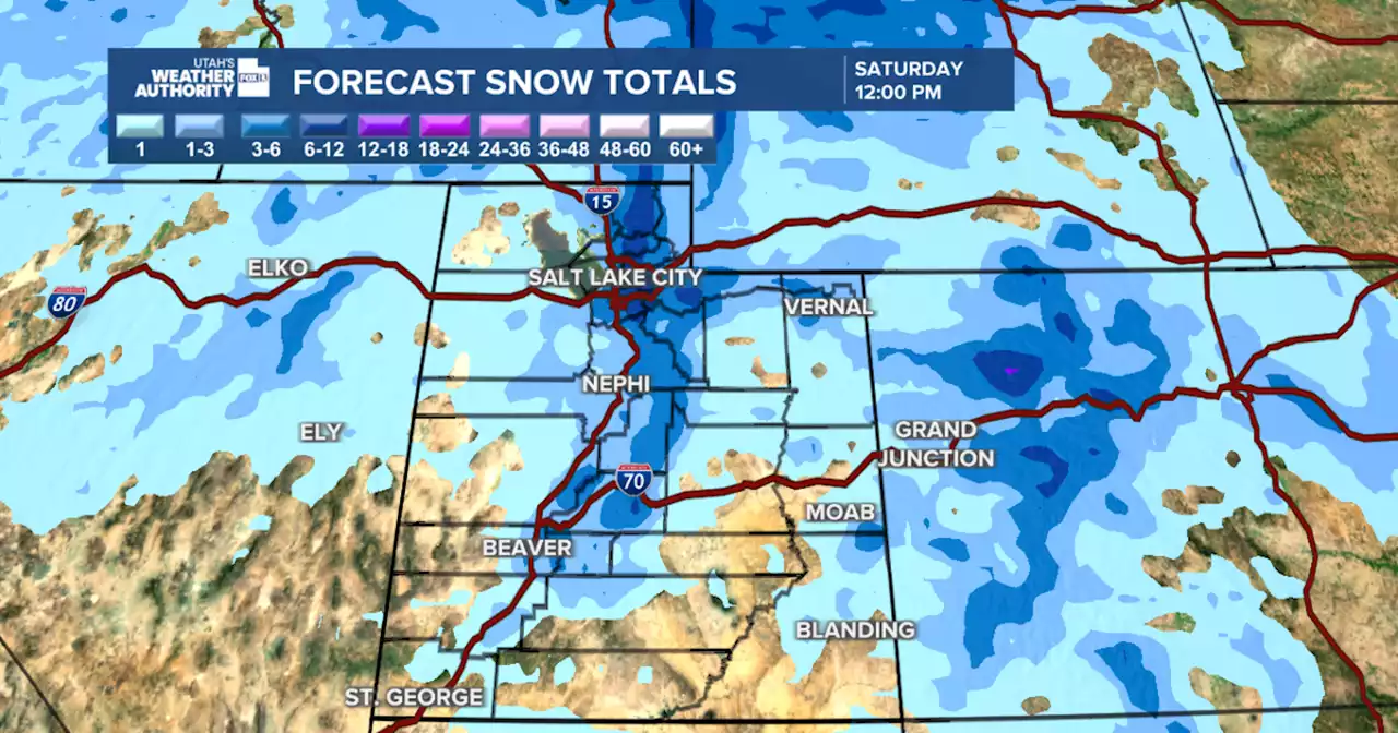 Winter storm warning issued as more snow pummels Utah