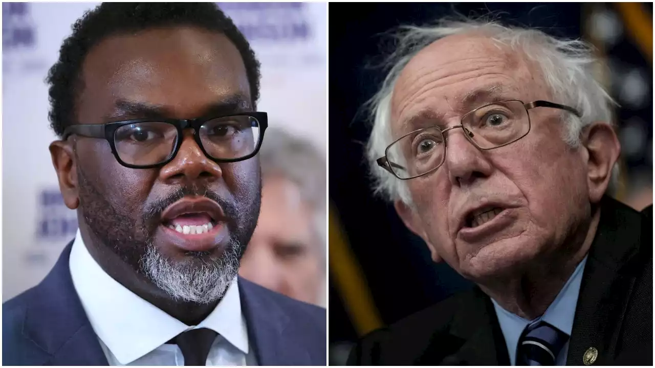 Bernie Sanders to hold pre-election rally for Brandon Johnson