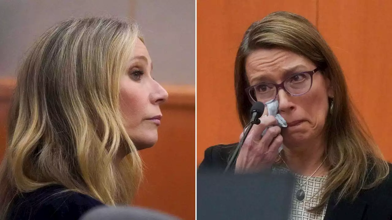 Gwyneth Paltrow accuser's daughter breaks down in tears as star preps to take the stand