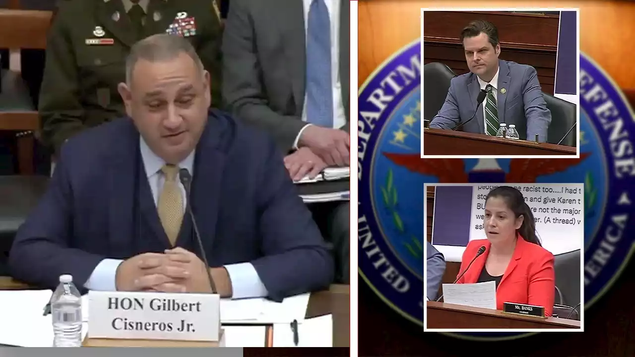 Pentagon official forced to read anti-White statements from its diversity chief in congressional hearing