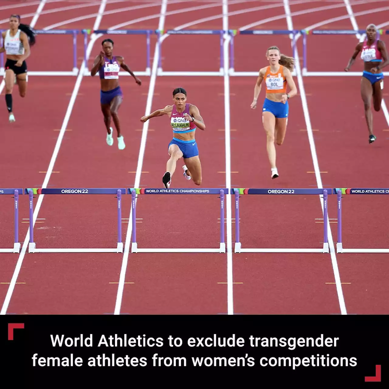 World Athletics to exclude transgender female athletes from women's competitions