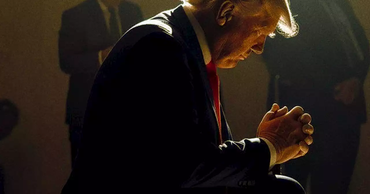 Donald Trump Shares Slightly Misfigured AI-Generated Image of Himself Praying