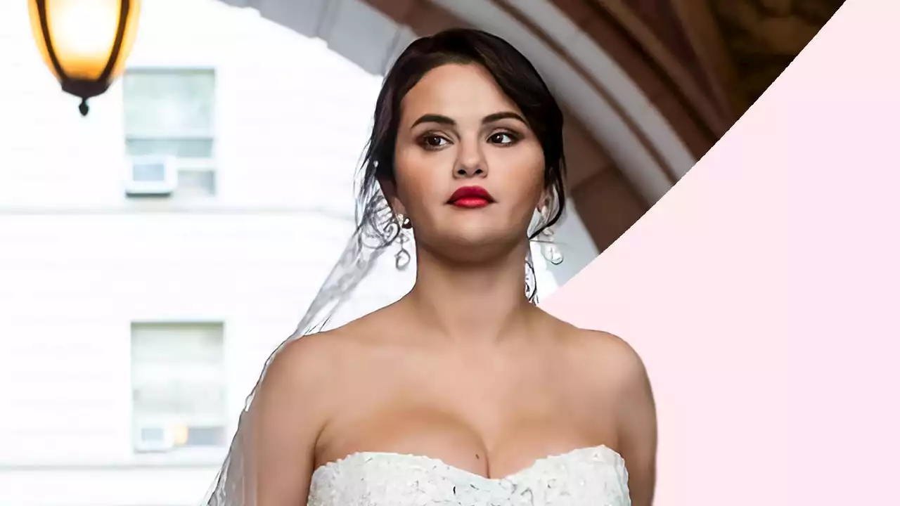 Selena Gomez is serving up serious wedding makeup inspiration in Only Murders in The Building season 3