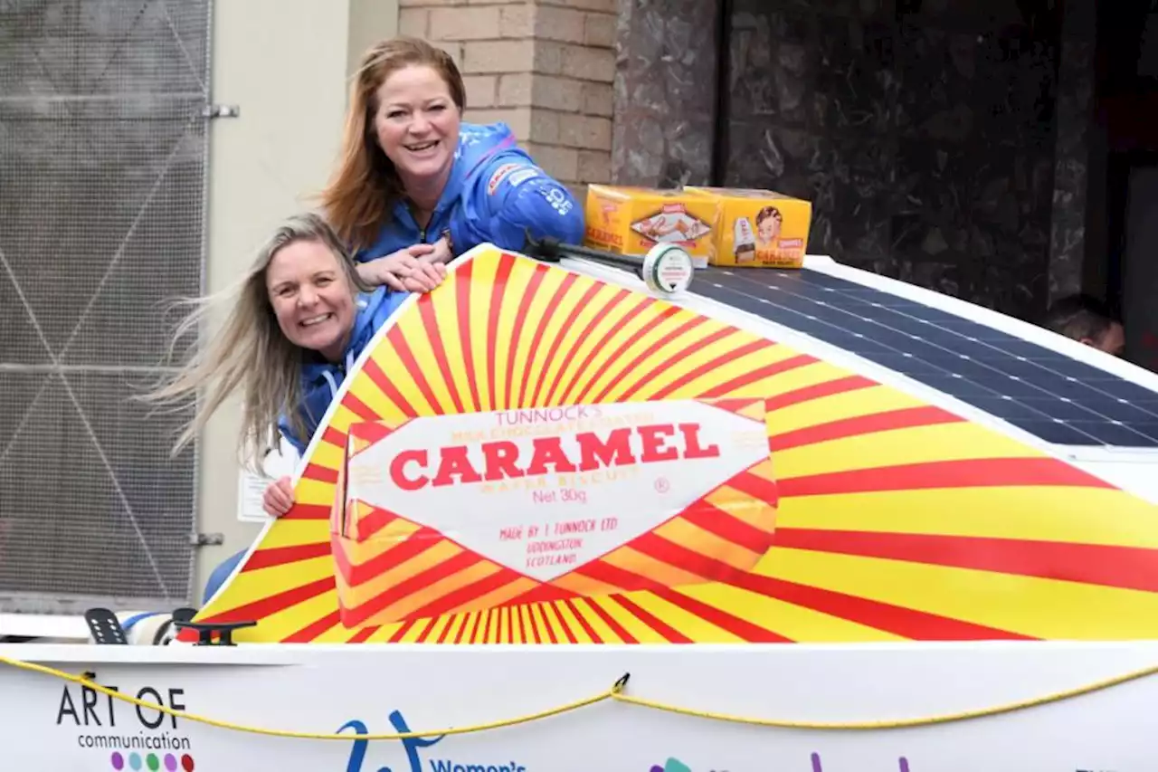 Why two women are rowing across the Atlantic in a Tunnocks Caramel Wafer