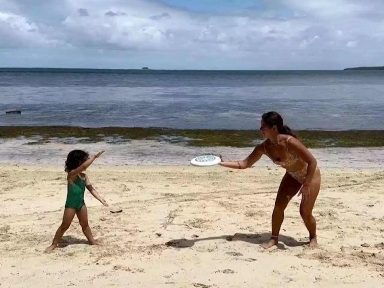 Andi Eigenmann's family turns a 'brownout' day to a fun day on the beach