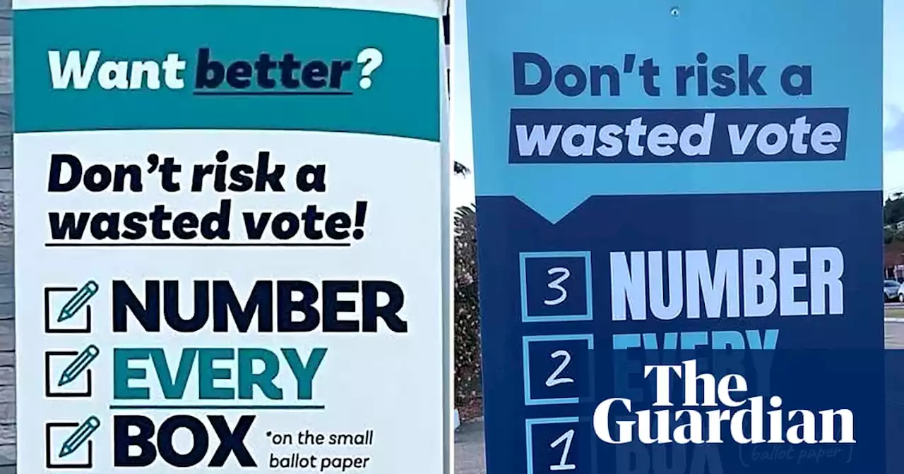 NSW Liberals accuse Climate 200 and teal independent of misleading voters on election corflutes