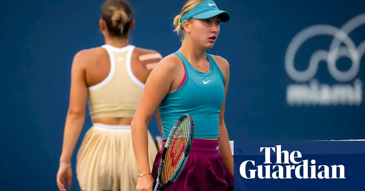 Ukraine’s Marta Kostyuk refuses to shake hands with Russian opponent at Miami Open