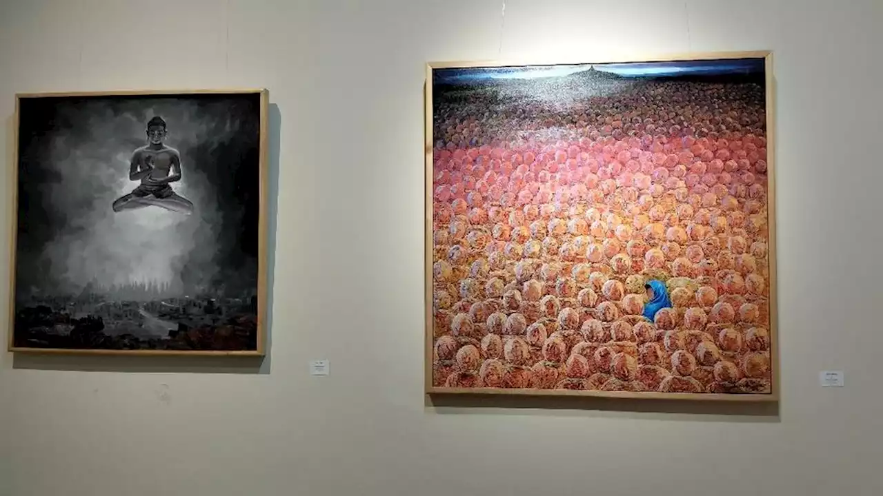 Pameran Lukisan Expression di Magelang, Kolaborasi Rasa dalam Goresan Warna