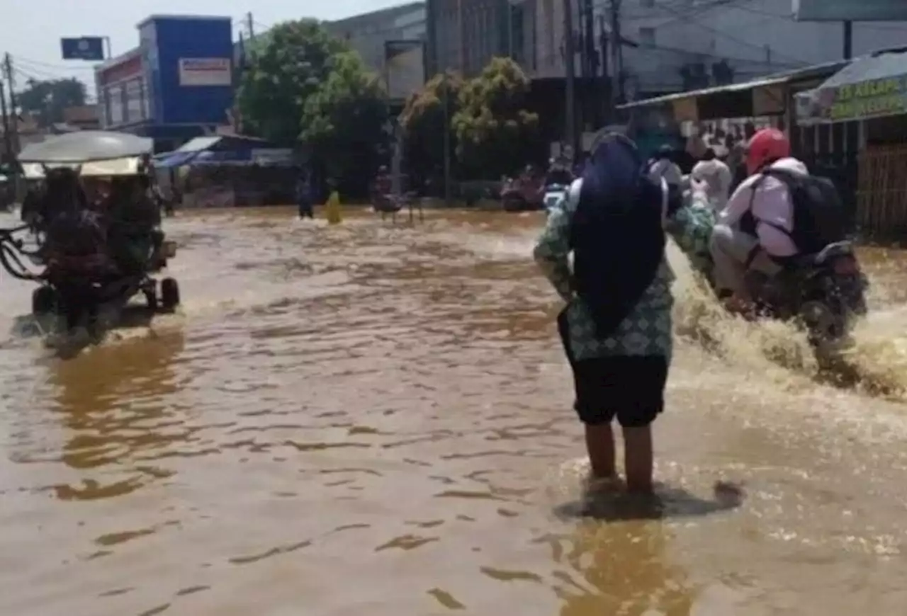 BPBD Jabar Sebut Banjir Terjang Tujuh Kecamatan di Kabupaten Bandung