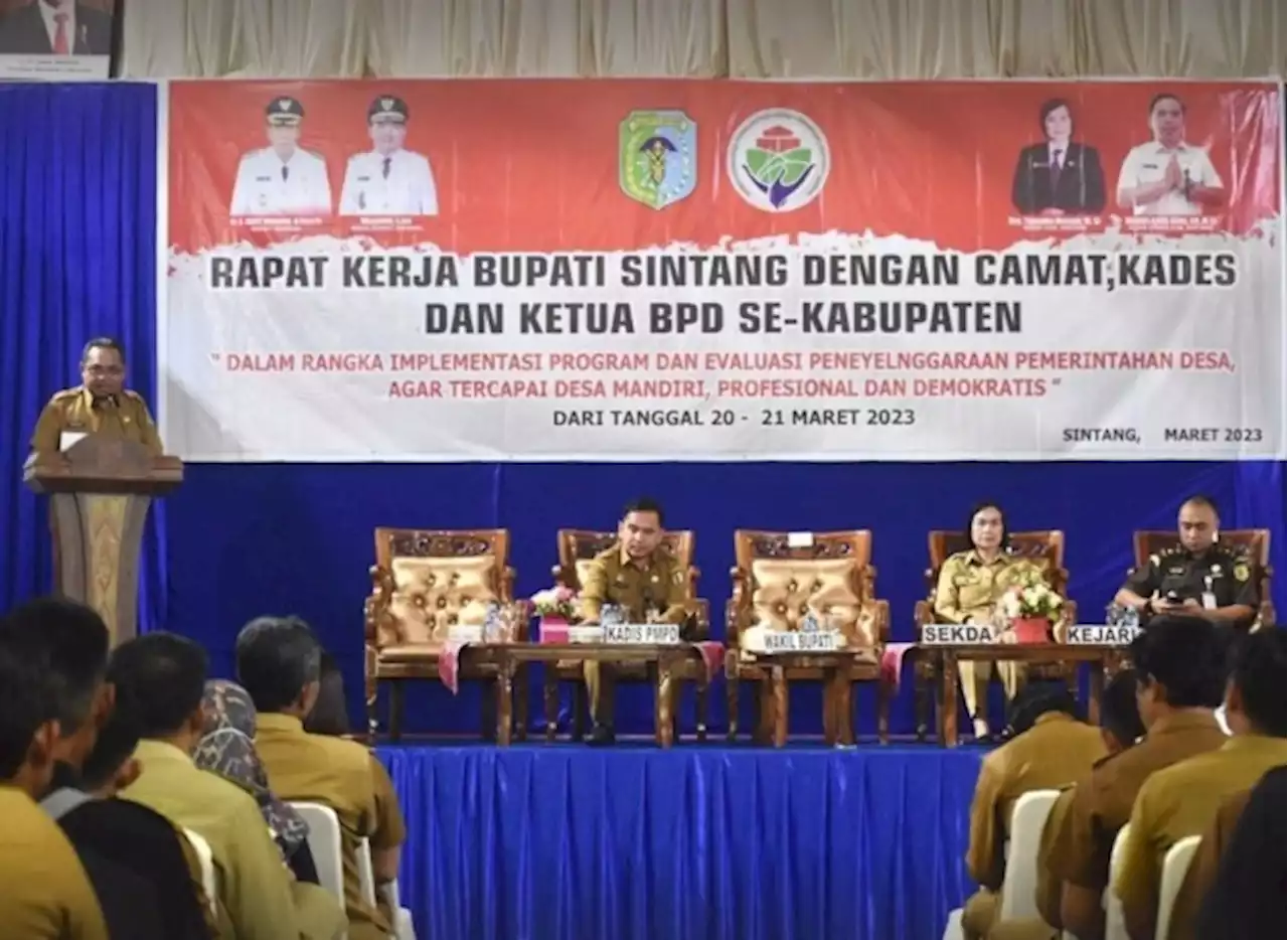 Pembangunan Desa Pondasi Bagi Keberhasilan Pembangunan Kabupaten Sintang