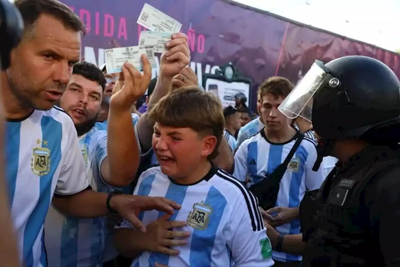 Argentina vs. Panamá: tristeza y bronca de muchos estafados con entradas truchas