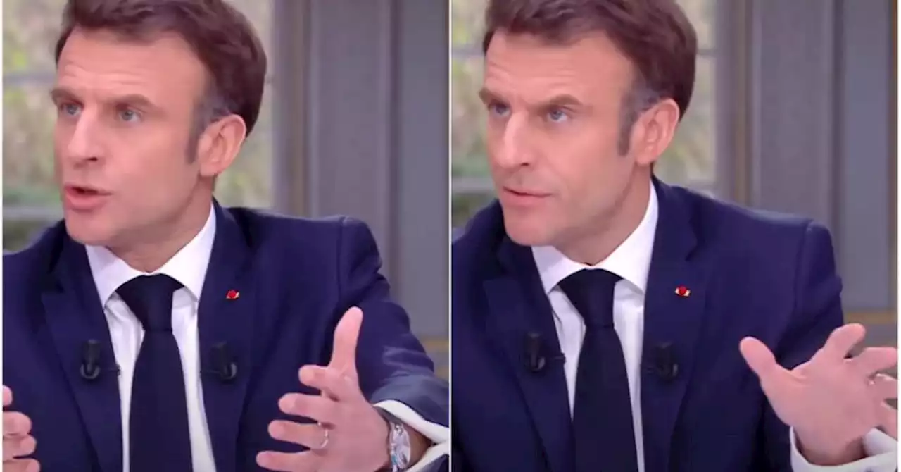 Pourquoi Emmanuel Macron a-t-il retiré sa montre durant son interview ?