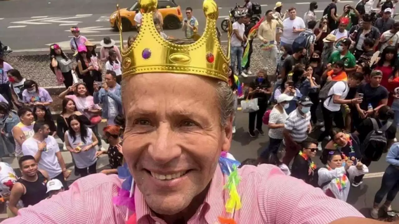 Alfredo Adame defiende su participación en la Marcha del Orgullo LGBT+ 2023: 'la miento con cariño'